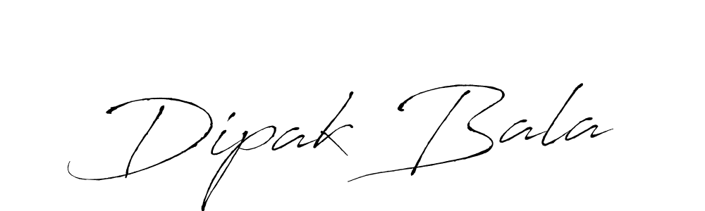 Make a beautiful signature design for name Dipak Bala. With this signature (Antro_Vectra) style, you can create a handwritten signature for free. Dipak Bala signature style 6 images and pictures png