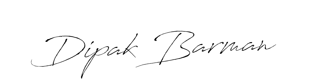 Design your own signature with our free online signature maker. With this signature software, you can create a handwritten (Antro_Vectra) signature for name Dipak Barman. Dipak Barman signature style 6 images and pictures png