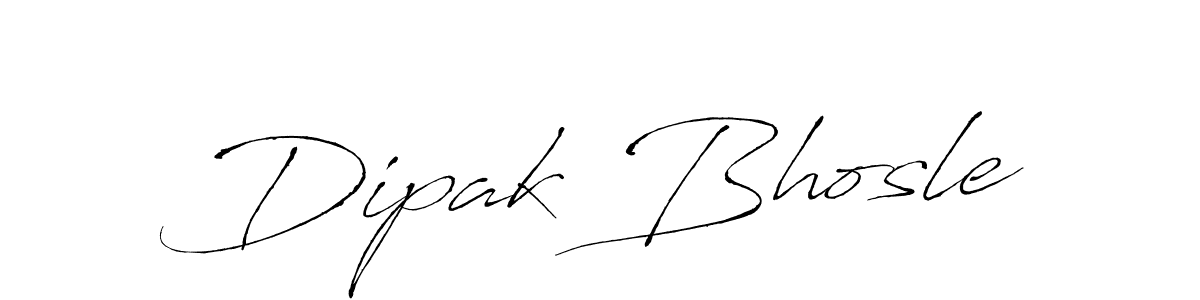 Also You can easily find your signature by using the search form. We will create Dipak Bhosle name handwritten signature images for you free of cost using Antro_Vectra sign style. Dipak Bhosle signature style 6 images and pictures png