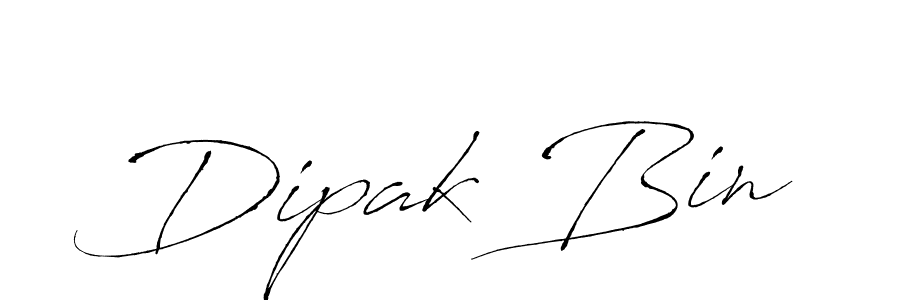 if you are searching for the best signature style for your name Dipak Bin. so please give up your signature search. here we have designed multiple signature styles  using Antro_Vectra. Dipak Bin signature style 6 images and pictures png