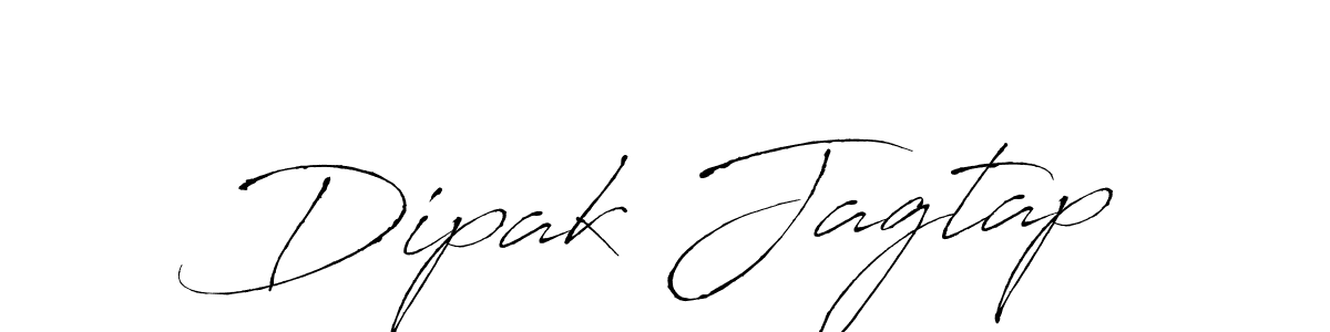How to make Dipak Jagtap signature? Antro_Vectra is a professional autograph style. Create handwritten signature for Dipak Jagtap name. Dipak Jagtap signature style 6 images and pictures png