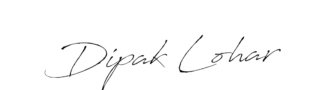 Use a signature maker to create a handwritten signature online. With this signature software, you can design (Antro_Vectra) your own signature for name Dipak Lohar. Dipak Lohar signature style 6 images and pictures png