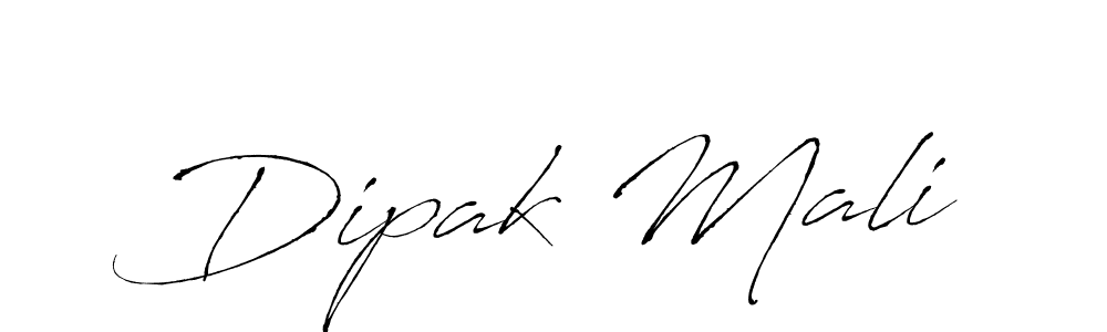 You should practise on your own different ways (Antro_Vectra) to write your name (Dipak Mali) in signature. don't let someone else do it for you. Dipak Mali signature style 6 images and pictures png