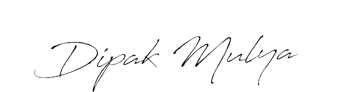 You should practise on your own different ways (Antro_Vectra) to write your name (Dipak Mulya) in signature. don't let someone else do it for you. Dipak Mulya signature style 6 images and pictures png