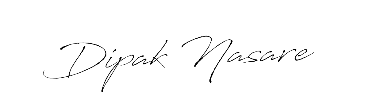 Use a signature maker to create a handwritten signature online. With this signature software, you can design (Antro_Vectra) your own signature for name Dipak Nasare. Dipak Nasare signature style 6 images and pictures png