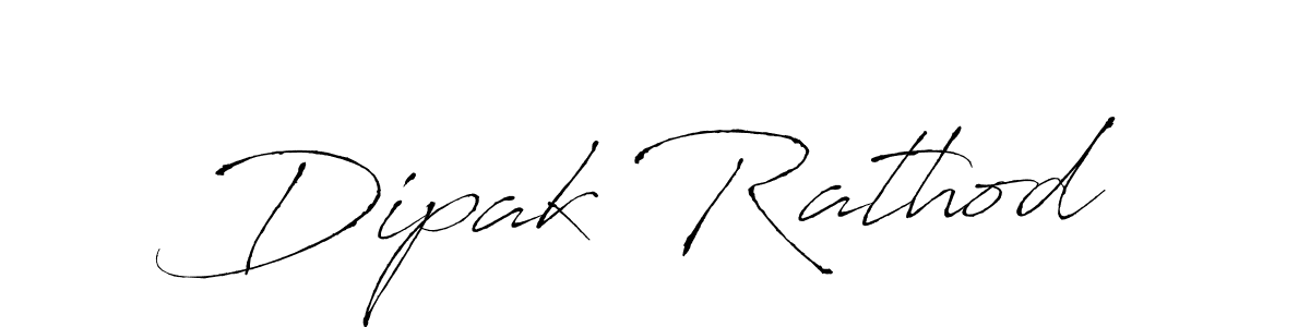 Make a beautiful signature design for name Dipak Rathod. With this signature (Antro_Vectra) style, you can create a handwritten signature for free. Dipak Rathod signature style 6 images and pictures png