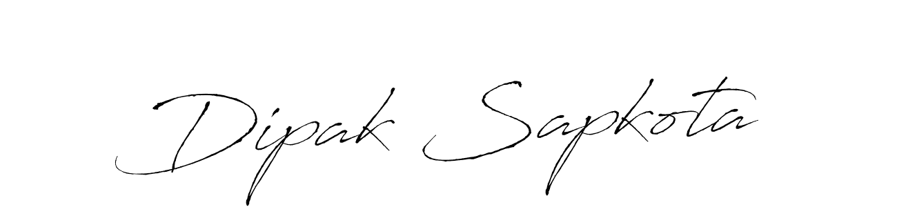 Make a beautiful signature design for name Dipak Sapkota. Use this online signature maker to create a handwritten signature for free. Dipak Sapkota signature style 6 images and pictures png