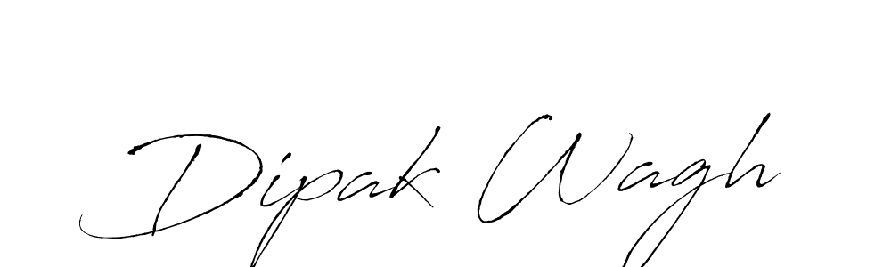 Use a signature maker to create a handwritten signature online. With this signature software, you can design (Antro_Vectra) your own signature for name Dipak Wagh. Dipak Wagh signature style 6 images and pictures png