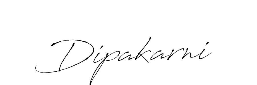 Make a beautiful signature design for name Dipakarni. With this signature (Antro_Vectra) style, you can create a handwritten signature for free. Dipakarni signature style 6 images and pictures png