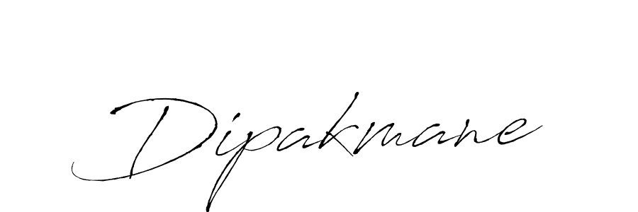 Dipakmane stylish signature style. Best Handwritten Sign (Antro_Vectra) for my name. Handwritten Signature Collection Ideas for my name Dipakmane. Dipakmane signature style 6 images and pictures png