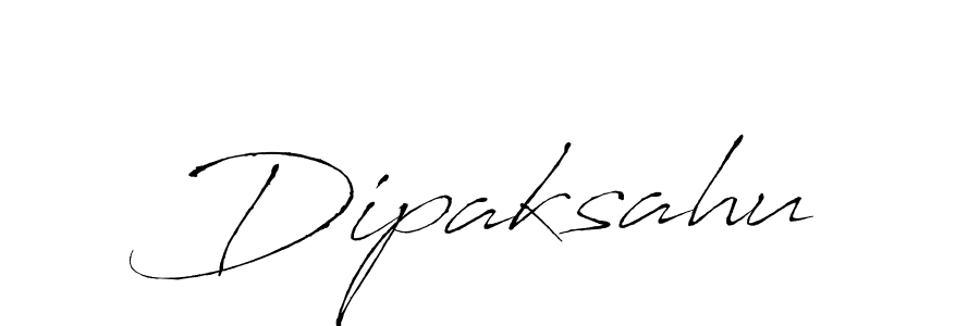 Make a beautiful signature design for name Dipaksahu. With this signature (Antro_Vectra) style, you can create a handwritten signature for free. Dipaksahu signature style 6 images and pictures png