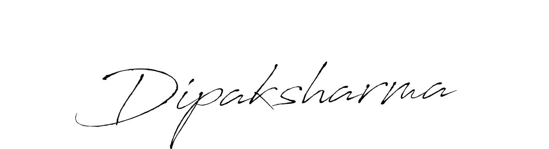 It looks lik you need a new signature style for name Dipaksharma. Design unique handwritten (Antro_Vectra) signature with our free signature maker in just a few clicks. Dipaksharma signature style 6 images and pictures png