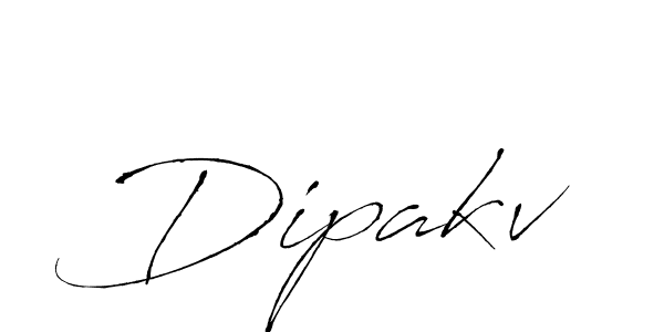 You should practise on your own different ways (Antro_Vectra) to write your name (Dipakv) in signature. don't let someone else do it for you. Dipakv signature style 6 images and pictures png