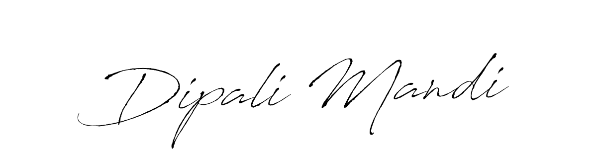 Make a beautiful signature design for name Dipali Mandi. With this signature (Antro_Vectra) style, you can create a handwritten signature for free. Dipali Mandi signature style 6 images and pictures png