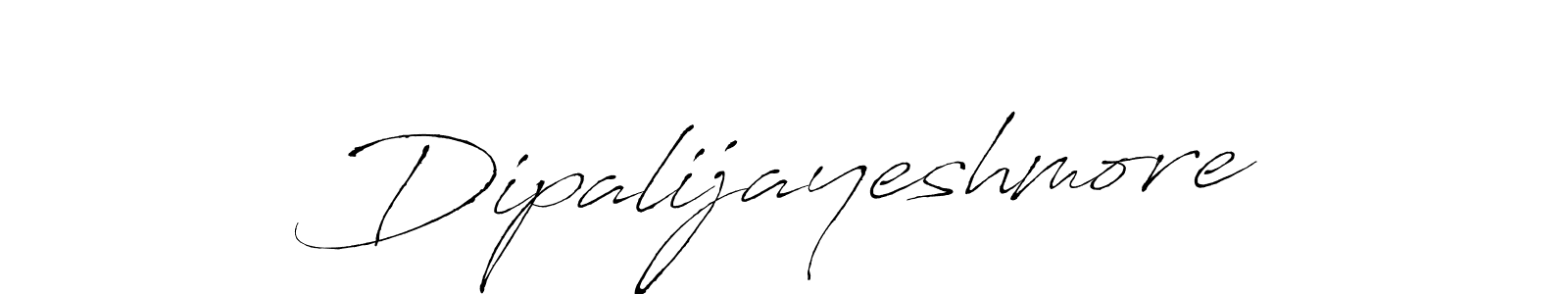 Design your own signature with our free online signature maker. With this signature software, you can create a handwritten (Antro_Vectra) signature for name Dipalijayeshmore. Dipalijayeshmore signature style 6 images and pictures png
