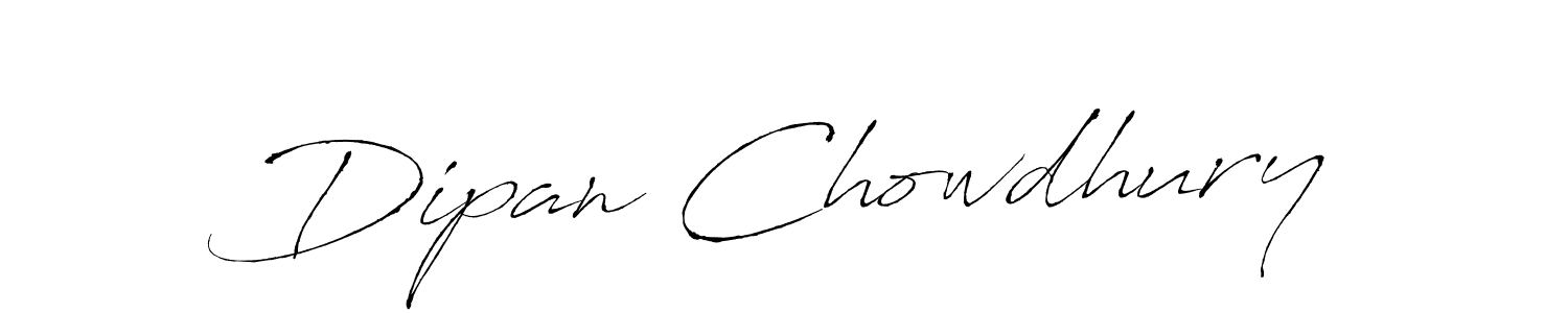 Also we have Dipan Chowdhury name is the best signature style. Create professional handwritten signature collection using Antro_Vectra autograph style. Dipan Chowdhury signature style 6 images and pictures png