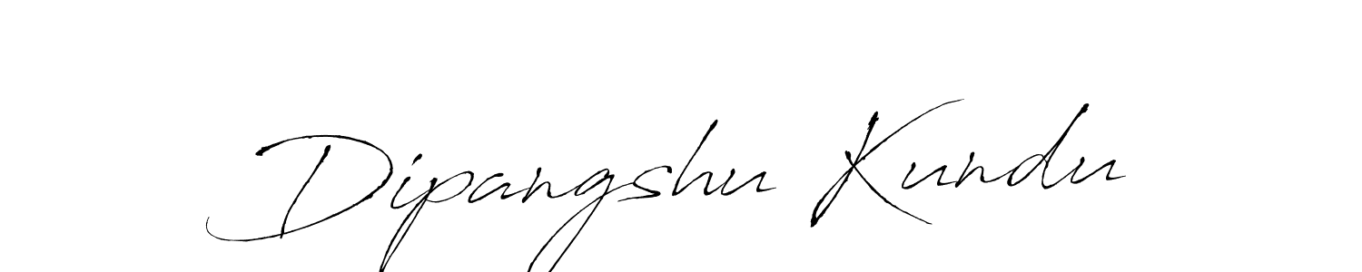 How to make Dipangshu Kundu name signature. Use Antro_Vectra style for creating short signs online. This is the latest handwritten sign. Dipangshu Kundu signature style 6 images and pictures png