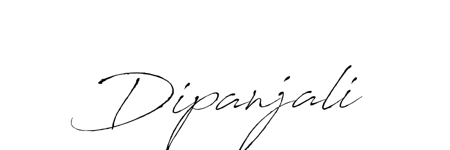 Design your own signature with our free online signature maker. With this signature software, you can create a handwritten (Antro_Vectra) signature for name Dipanjali. Dipanjali signature style 6 images and pictures png