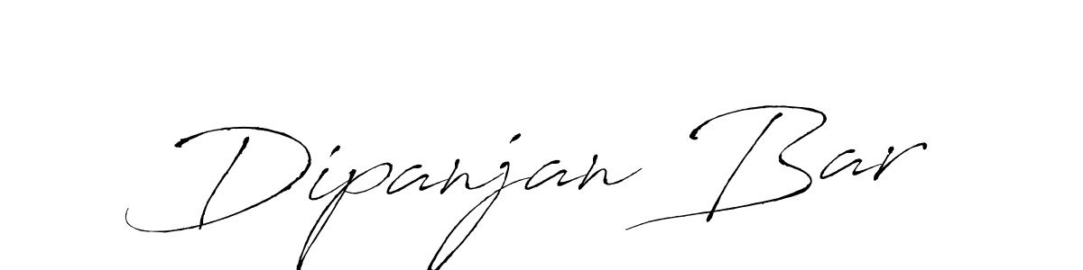 Design your own signature with our free online signature maker. With this signature software, you can create a handwritten (Antro_Vectra) signature for name Dipanjan Bar. Dipanjan Bar signature style 6 images and pictures png
