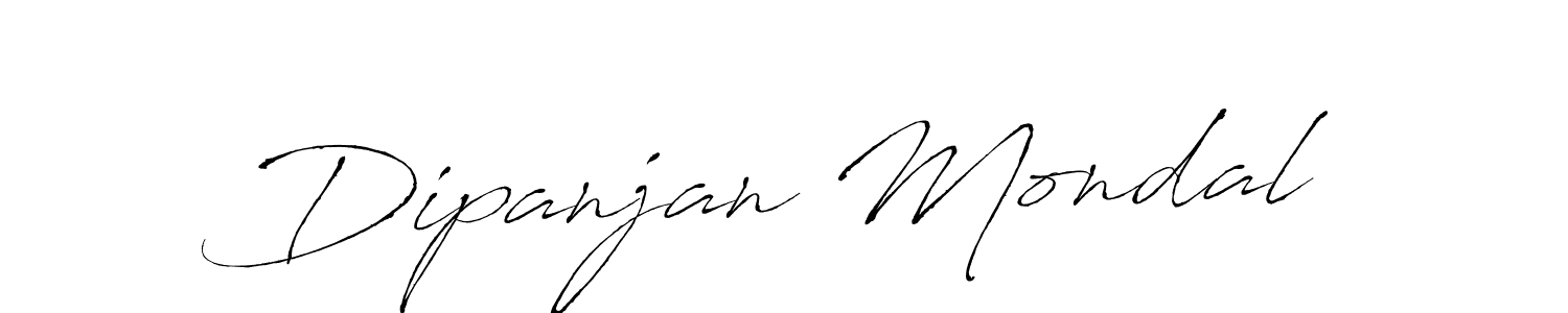 Use a signature maker to create a handwritten signature online. With this signature software, you can design (Antro_Vectra) your own signature for name Dipanjan Mondal. Dipanjan Mondal signature style 6 images and pictures png