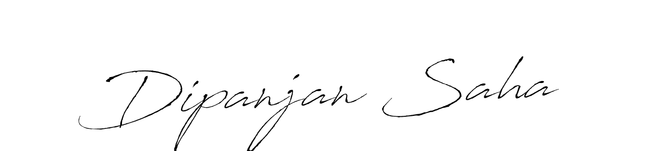 Dipanjan Saha stylish signature style. Best Handwritten Sign (Antro_Vectra) for my name. Handwritten Signature Collection Ideas for my name Dipanjan Saha. Dipanjan Saha signature style 6 images and pictures png