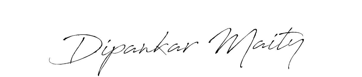 Antro_Vectra is a professional signature style that is perfect for those who want to add a touch of class to their signature. It is also a great choice for those who want to make their signature more unique. Get Dipankar Maity name to fancy signature for free. Dipankar Maity signature style 6 images and pictures png
