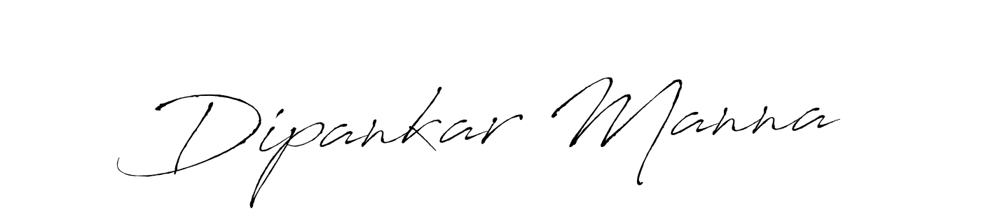 Make a beautiful signature design for name Dipankar Manna. With this signature (Antro_Vectra) style, you can create a handwritten signature for free. Dipankar Manna signature style 6 images and pictures png