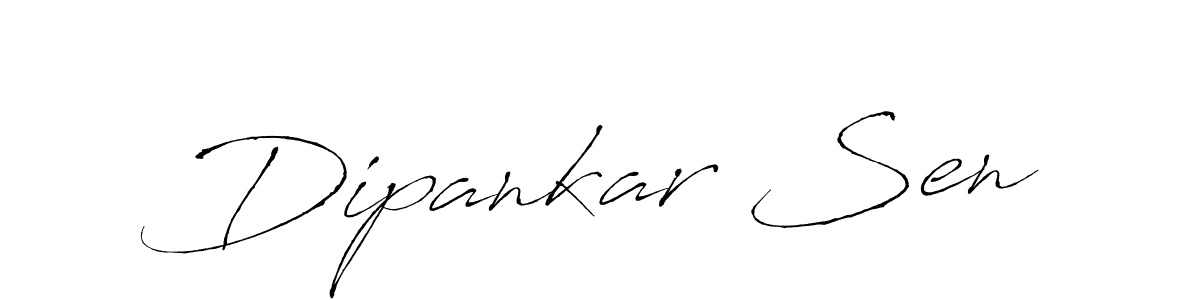 Also we have Dipankar Sen name is the best signature style. Create professional handwritten signature collection using Antro_Vectra autograph style. Dipankar Sen signature style 6 images and pictures png