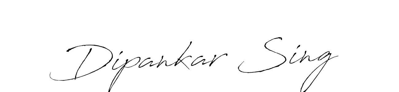 It looks lik you need a new signature style for name Dipankar Sing. Design unique handwritten (Antro_Vectra) signature with our free signature maker in just a few clicks. Dipankar Sing signature style 6 images and pictures png