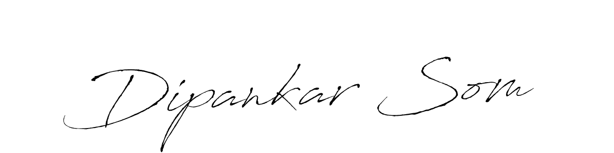 The best way (Antro_Vectra) to make a short signature is to pick only two or three words in your name. The name Dipankar Som include a total of six letters. For converting this name. Dipankar Som signature style 6 images and pictures png