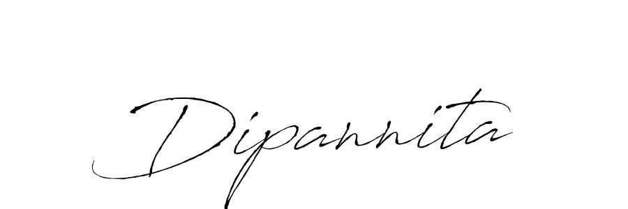Create a beautiful signature design for name Dipannita. With this signature (Antro_Vectra) fonts, you can make a handwritten signature for free. Dipannita signature style 6 images and pictures png
