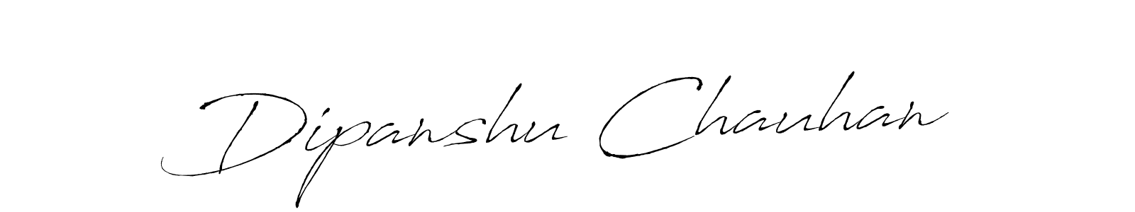 It looks lik you need a new signature style for name Dipanshu Chauhan. Design unique handwritten (Antro_Vectra) signature with our free signature maker in just a few clicks. Dipanshu Chauhan signature style 6 images and pictures png