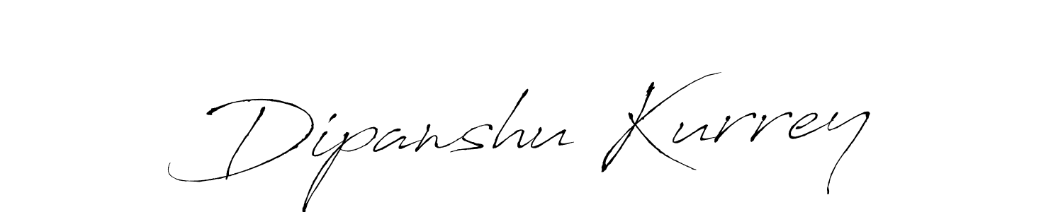 It looks lik you need a new signature style for name Dipanshu Kurrey. Design unique handwritten (Antro_Vectra) signature with our free signature maker in just a few clicks. Dipanshu Kurrey signature style 6 images and pictures png