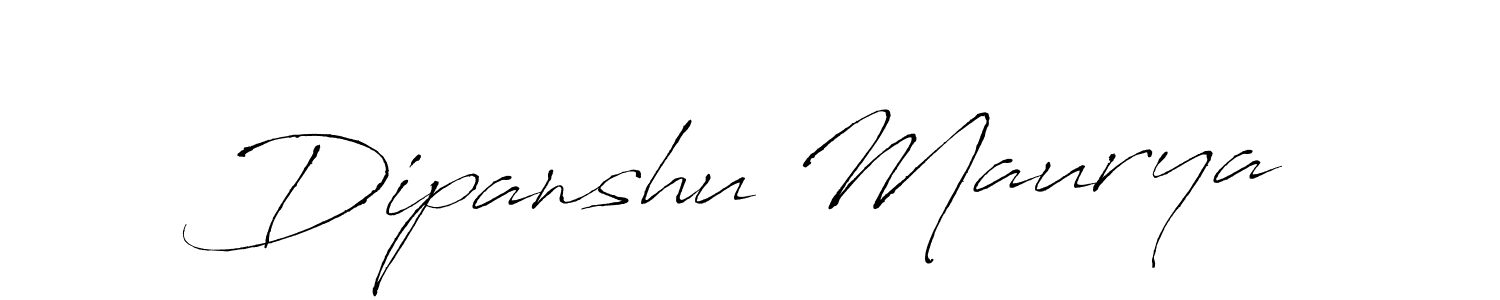 Make a beautiful signature design for name Dipanshu Maurya. Use this online signature maker to create a handwritten signature for free. Dipanshu Maurya signature style 6 images and pictures png