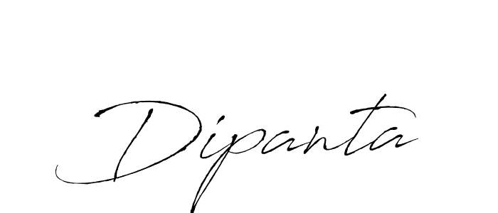 Use a signature maker to create a handwritten signature online. With this signature software, you can design (Antro_Vectra) your own signature for name Dipanta. Dipanta signature style 6 images and pictures png