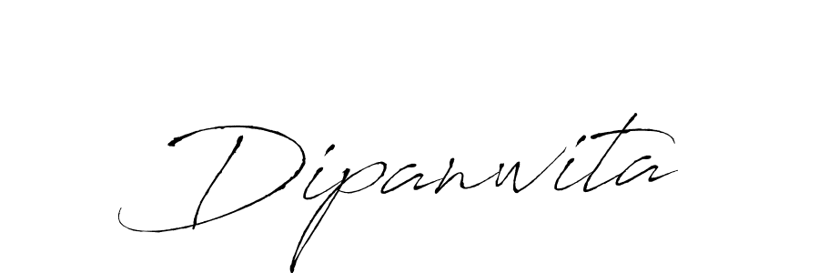 How to make Dipanwita signature? Antro_Vectra is a professional autograph style. Create handwritten signature for Dipanwita name. Dipanwita signature style 6 images and pictures png