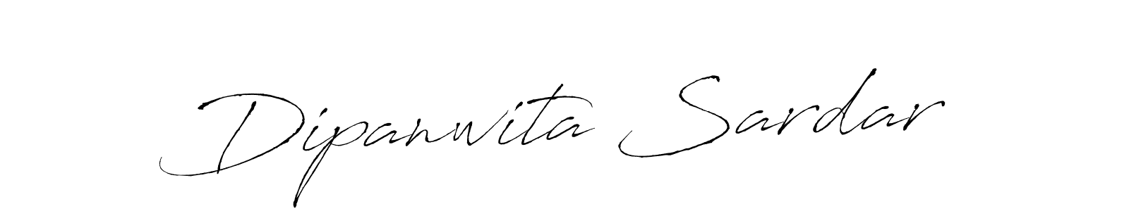 How to make Dipanwita Sardar name signature. Use Antro_Vectra style for creating short signs online. This is the latest handwritten sign. Dipanwita Sardar signature style 6 images and pictures png