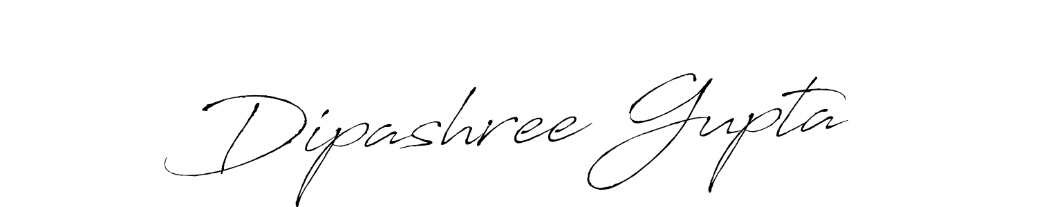 Dipashree Gupta stylish signature style. Best Handwritten Sign (Antro_Vectra) for my name. Handwritten Signature Collection Ideas for my name Dipashree Gupta. Dipashree Gupta signature style 6 images and pictures png