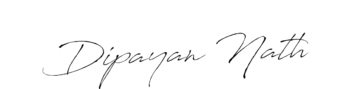 How to make Dipayan Nath signature? Antro_Vectra is a professional autograph style. Create handwritten signature for Dipayan Nath name. Dipayan Nath signature style 6 images and pictures png