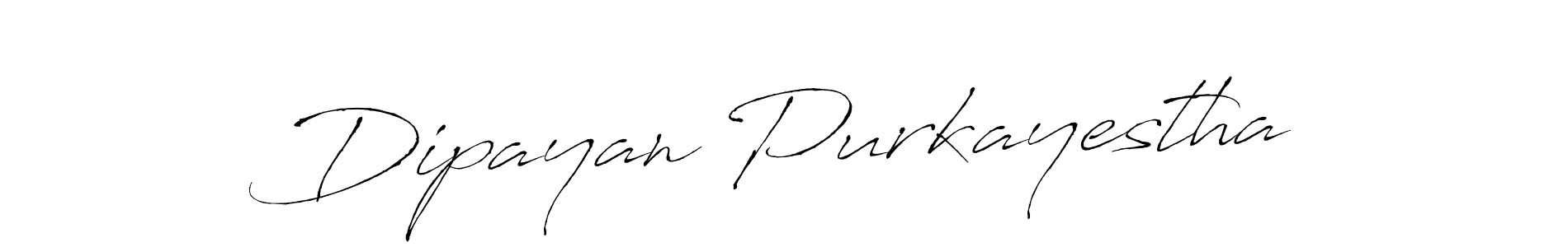 Dipayan Purkayestha stylish signature style. Best Handwritten Sign (Antro_Vectra) for my name. Handwritten Signature Collection Ideas for my name Dipayan Purkayestha. Dipayan Purkayestha signature style 6 images and pictures png