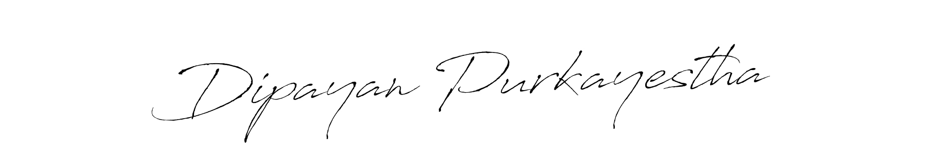 Dipayan Purkayestha stylish signature style. Best Handwritten Sign (Antro_Vectra) for my name. Handwritten Signature Collection Ideas for my name Dipayan Purkayestha. Dipayan Purkayestha signature style 6 images and pictures png