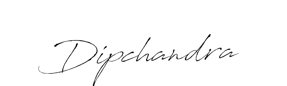 Dipchandra stylish signature style. Best Handwritten Sign (Antro_Vectra) for my name. Handwritten Signature Collection Ideas for my name Dipchandra. Dipchandra signature style 6 images and pictures png
