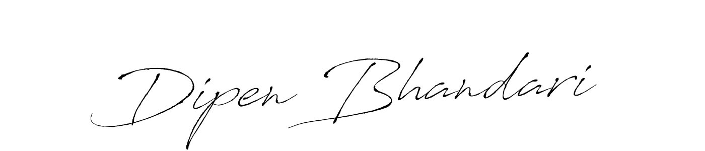 This is the best signature style for the Dipen Bhandari name. Also you like these signature font (Antro_Vectra). Mix name signature. Dipen Bhandari signature style 6 images and pictures png