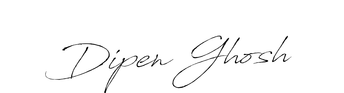 Use a signature maker to create a handwritten signature online. With this signature software, you can design (Antro_Vectra) your own signature for name Dipen Ghosh. Dipen Ghosh signature style 6 images and pictures png