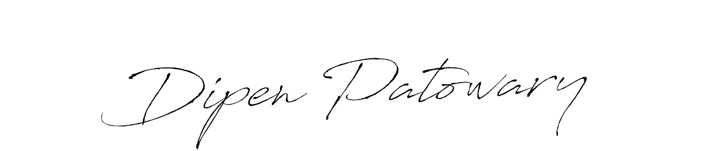 You should practise on your own different ways (Antro_Vectra) to write your name (Dipen Patowary) in signature. don't let someone else do it for you. Dipen Patowary signature style 6 images and pictures png