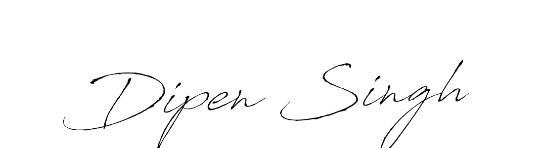 It looks lik you need a new signature style for name Dipen Singh. Design unique handwritten (Antro_Vectra) signature with our free signature maker in just a few clicks. Dipen Singh signature style 6 images and pictures png