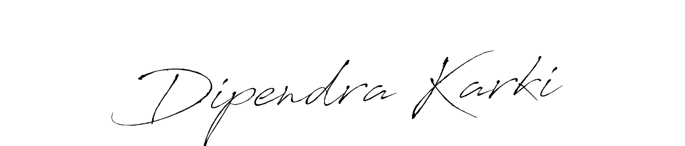 This is the best signature style for the Dipendra Karki name. Also you like these signature font (Antro_Vectra). Mix name signature. Dipendra Karki signature style 6 images and pictures png