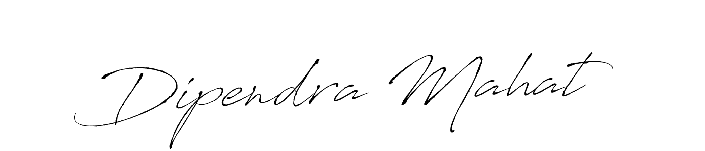 Also You can easily find your signature by using the search form. We will create Dipendra Mahat name handwritten signature images for you free of cost using Antro_Vectra sign style. Dipendra Mahat signature style 6 images and pictures png