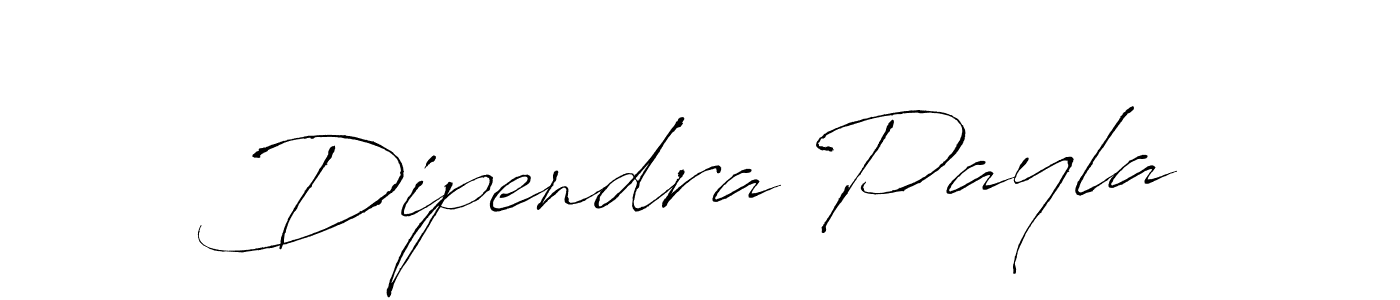 Design your own signature with our free online signature maker. With this signature software, you can create a handwritten (Antro_Vectra) signature for name Dipendra Payla. Dipendra Payla signature style 6 images and pictures png