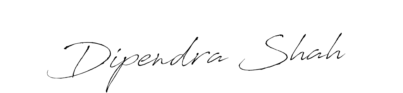 How to make Dipendra Shah signature? Antro_Vectra is a professional autograph style. Create handwritten signature for Dipendra Shah name. Dipendra Shah signature style 6 images and pictures png